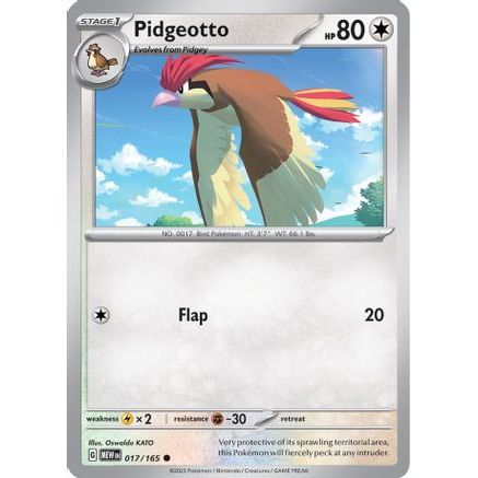 Pidgeotto 17 - SV Scarlet & Violet 151