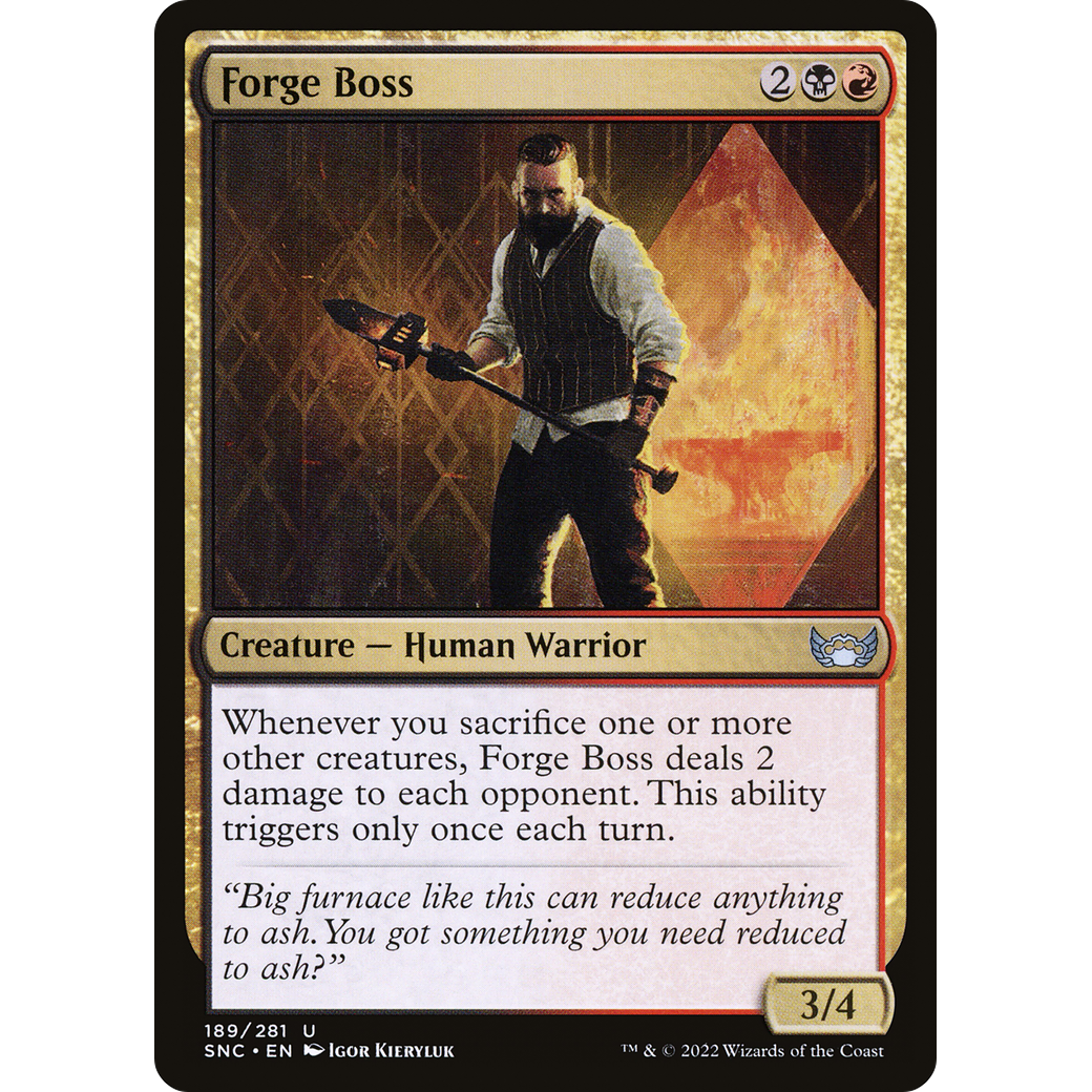Forge Boss (SNC-189) - Streets of New Capenna