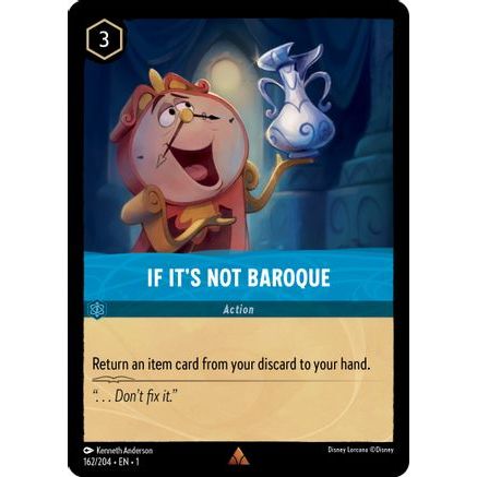 If It's Not Baroque (162/204) - The First Chapter Cold Foil