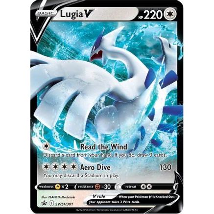 Lugia V - SWSH301 SWSH301 - SWSH Sword & Shield Promo Cards Holofoil