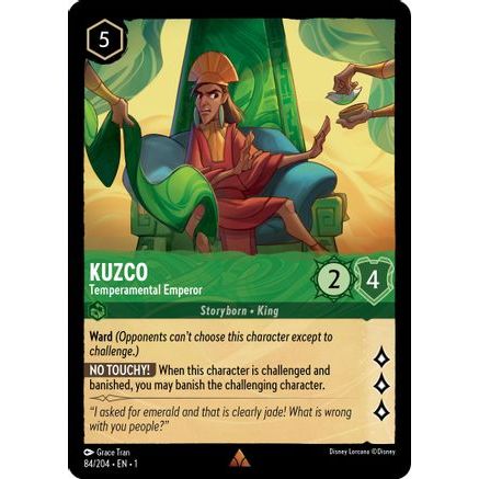 Kuzco - Temperamental Emperor (84/204) - The First Chapter Cold Foil