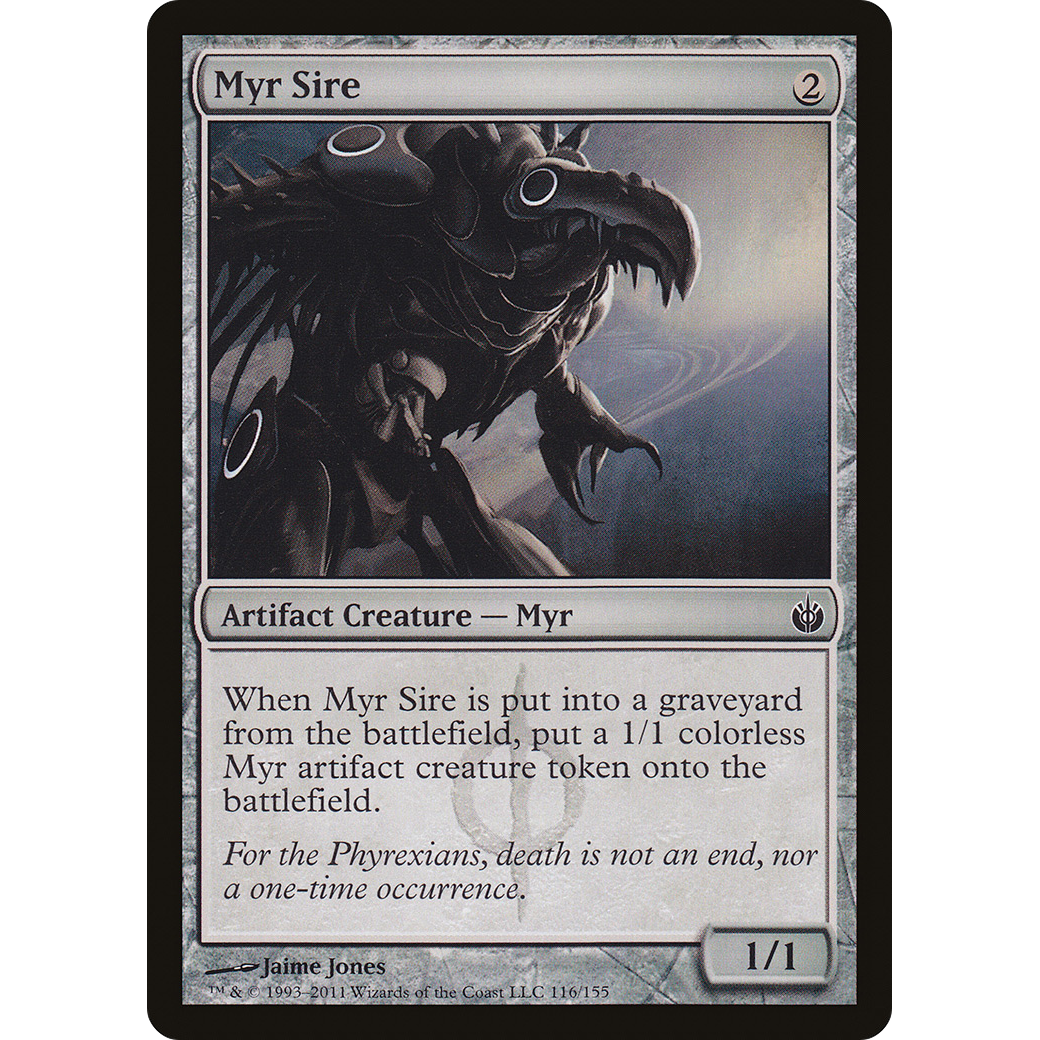 Myr Sire (MBS-116) - Mirrodin Besieged