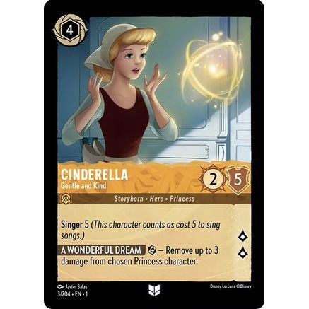 Cinderella - Gentle and Kind (3/204) - The First Chapter Cold Foil