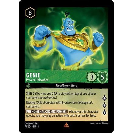 Genie - Powers Unleashed (76/204) - The First Chapter Cold Foil