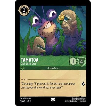 Tamatoa - Drab Little Crab (92/204) - The First Chapter Cold Foil