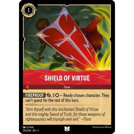 Shield of Virtue (135/204) - The First Chapter Cold Foil