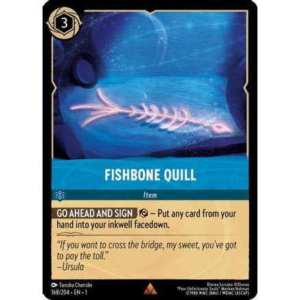 Fishbone Quill (168/204) - The First Chapter Cold Foil