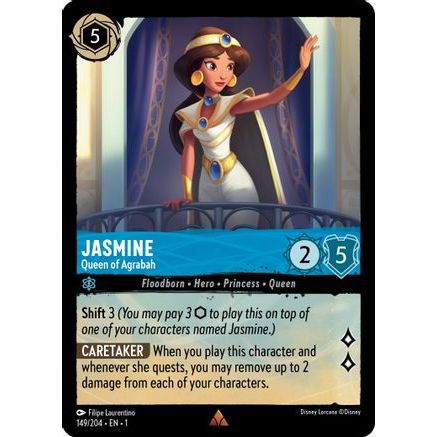 Jasmine - Queen of Agrabah (149/204) - The First Chapter Cold Foil