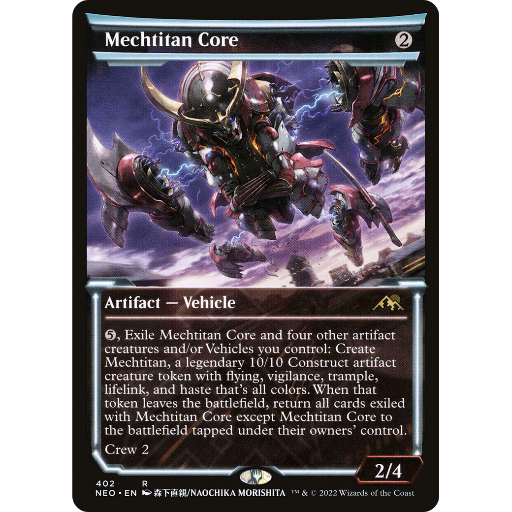 Mechtitan Core (NEO-402) - Kamigawa: Neon Dynasty: (Showcase)