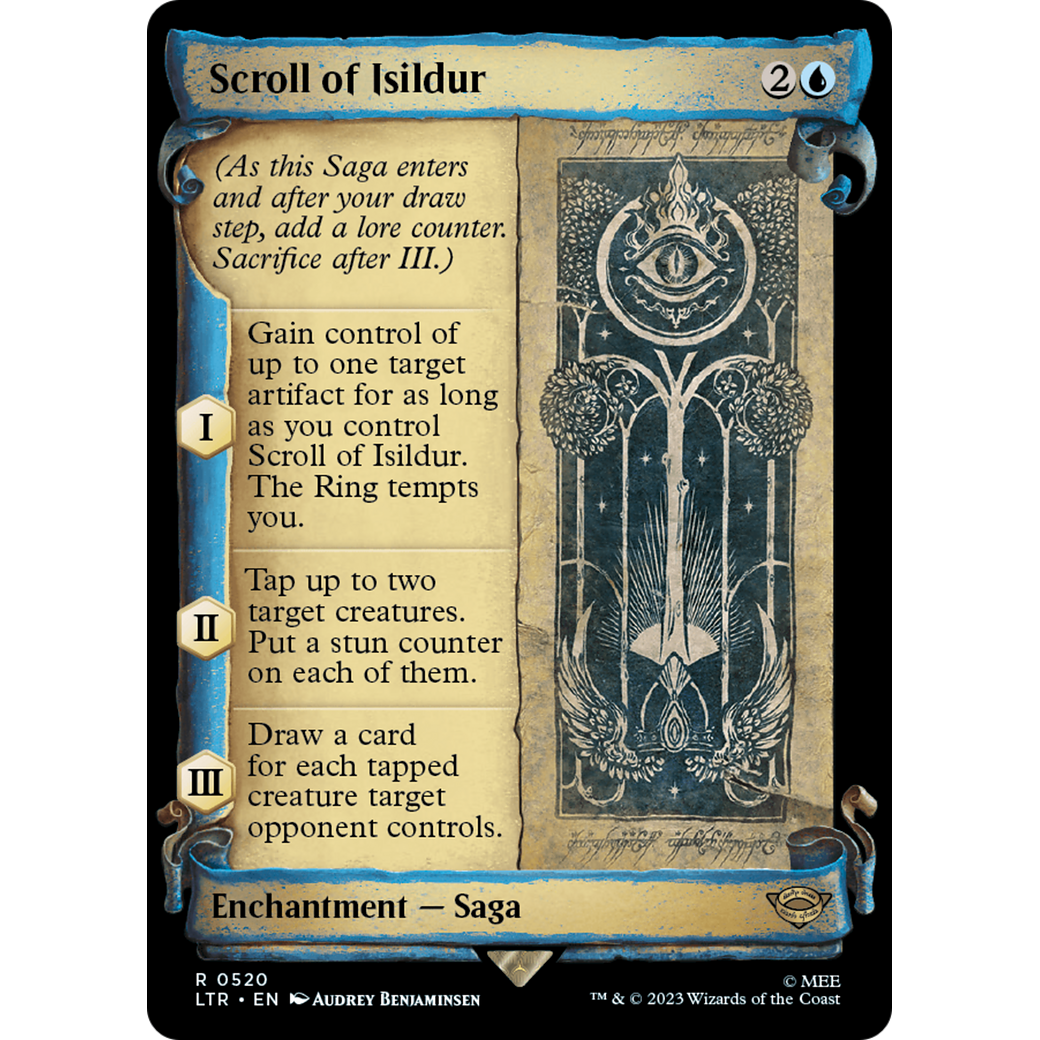 Scroll of Isildur (LTR-520) - The Lord of the Rings: Tales of Middle-earth: (Showcase)