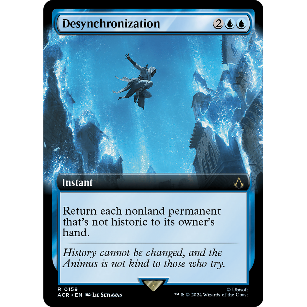 Desynchronization (Extended Art) (ACR-159) - Assassin's Creed: (Extended Art) Foil