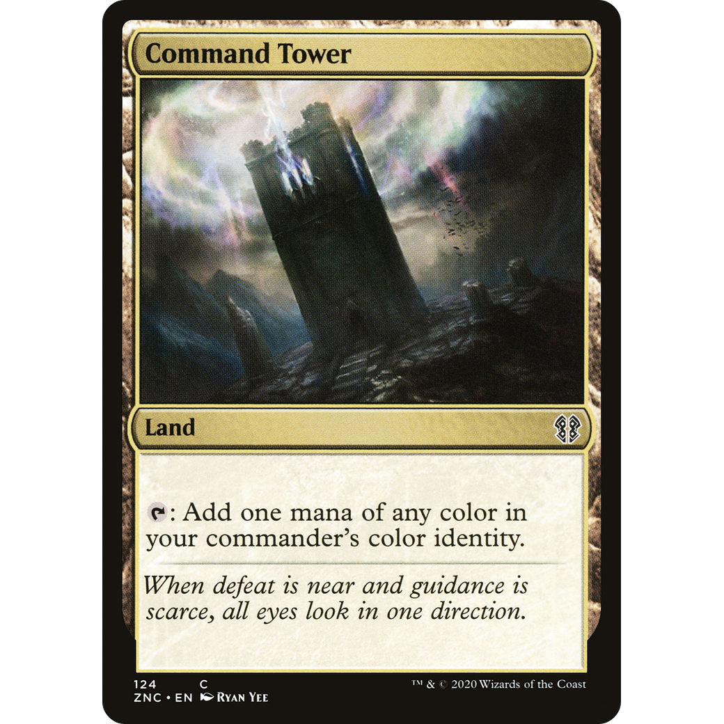 Command Tower (ZNC-124) - Zendikar Rising Commander