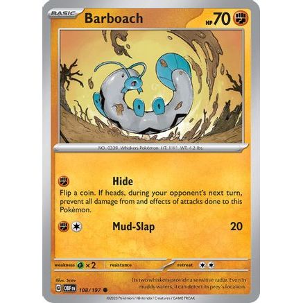 Barboach 108 - SV03 Obsidian Flames