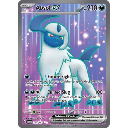 Absol ex - 214/197 214 - SV03 Obsidian Flames Holofoil