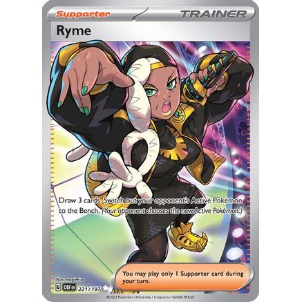 Ryme - 221/197 221 - SV03 Obsidian Flames Holofoil