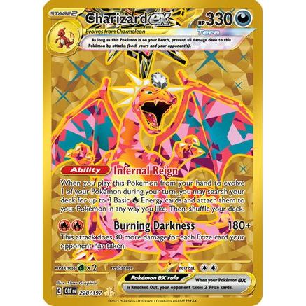 Charizard ex - 228/197 228 - SV03 Obsidian Flames Holofoil