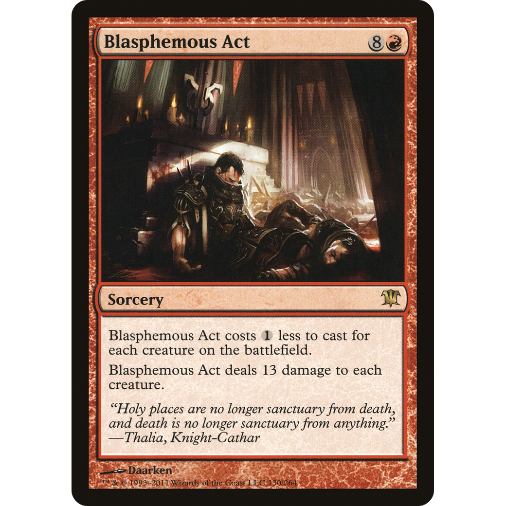 Blasphemous Act (ISD-130) - Innistrad