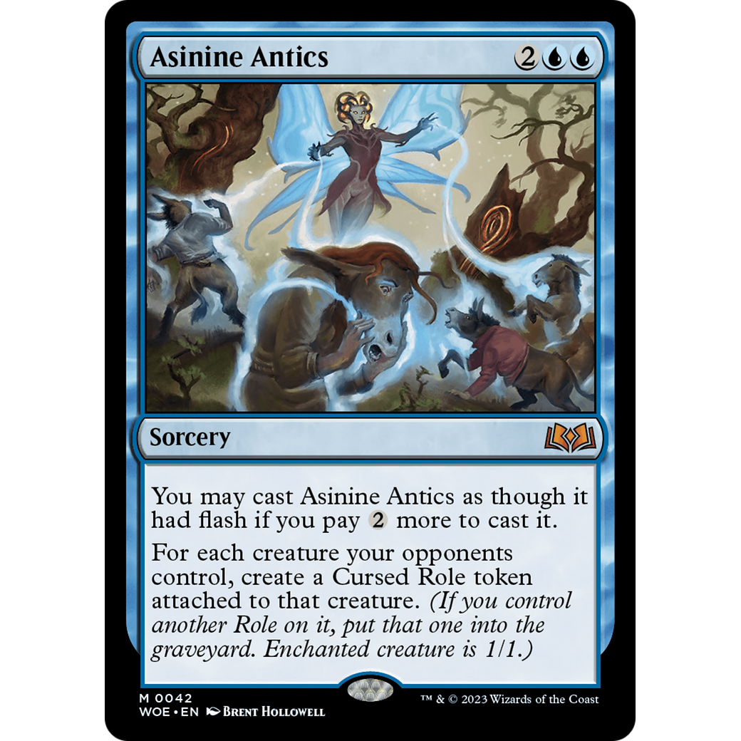 Asinine Antics (WOE-042) - Wilds of Eldraine Foil