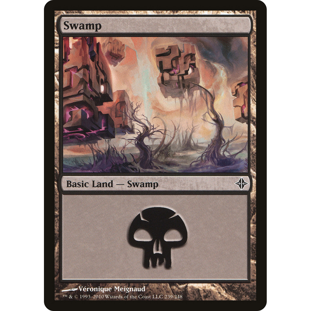 Swamp (239) (ROE-239) - Rise of the Eldrazi Foil
