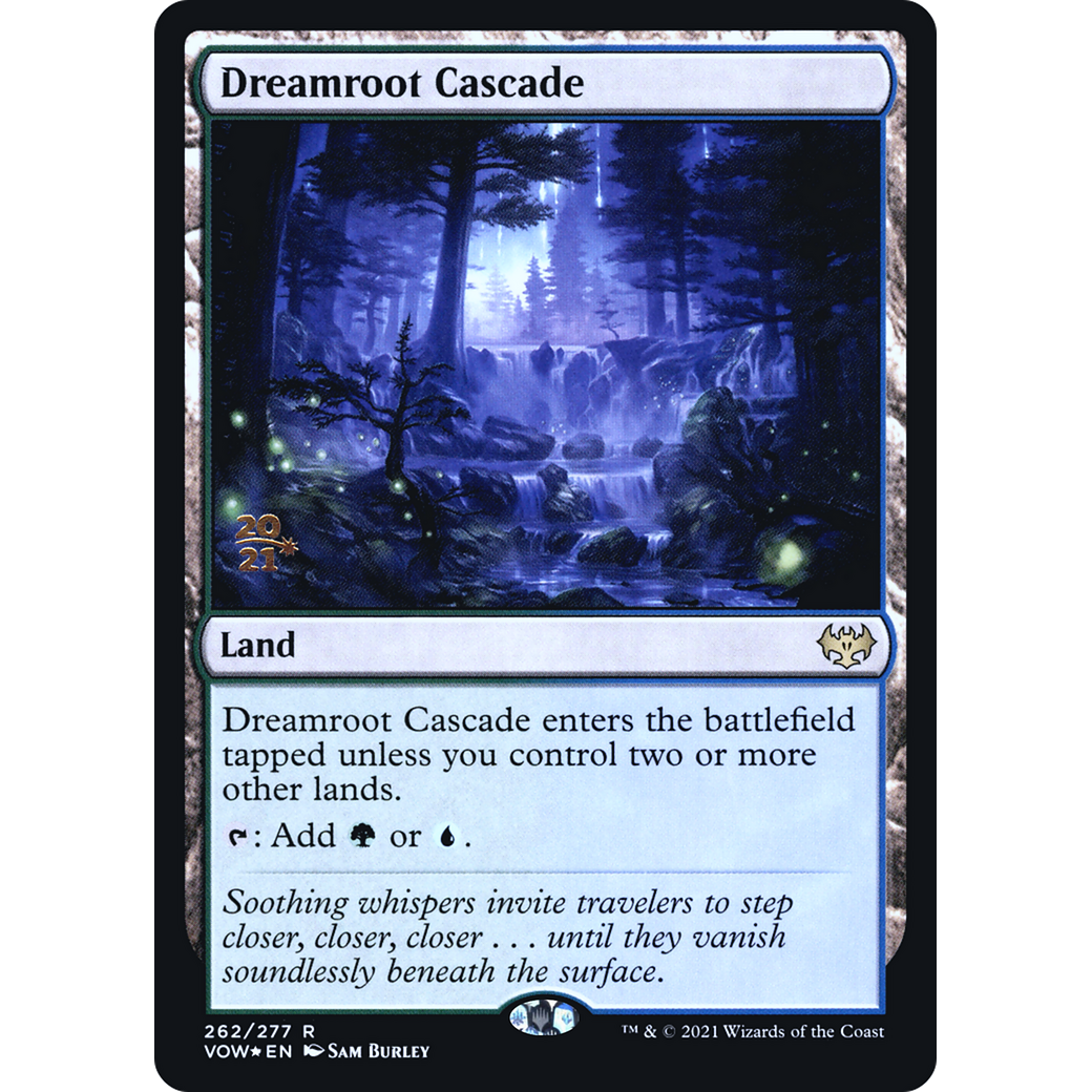 Dreamroot Cascade (PRE-262) - Innistrad: Crimson Vow Promos Foil