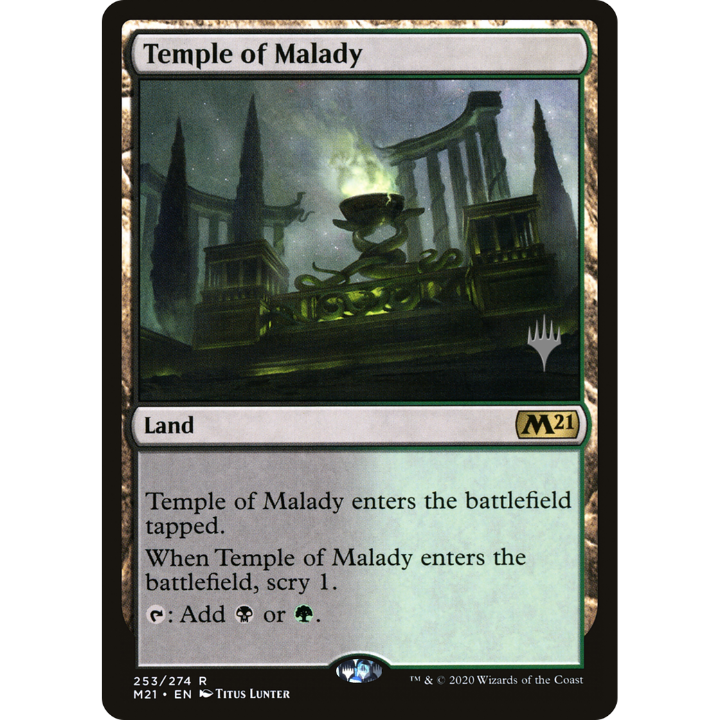 Temple of Malady (PPM21-253) - Core Set 2021 Promos