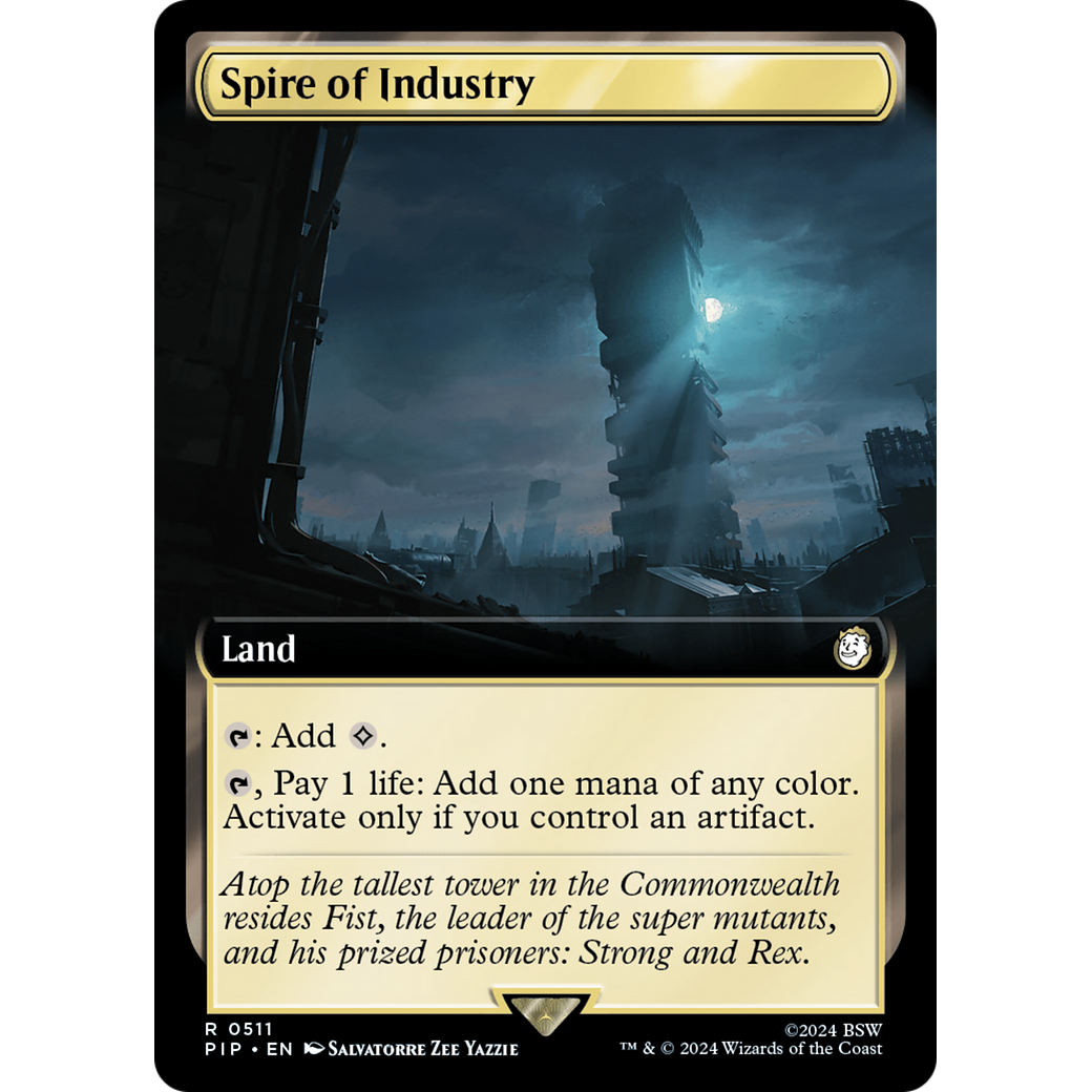 Spire of Industry (PIP-511) - Fallout: (Extended Art) Foil