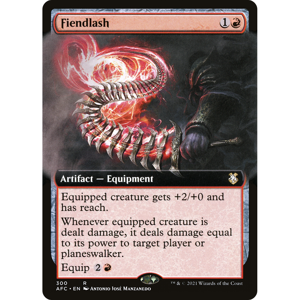 Fiendlash (AFC-300) - Forgotten Realms Commander: (Extended Art)