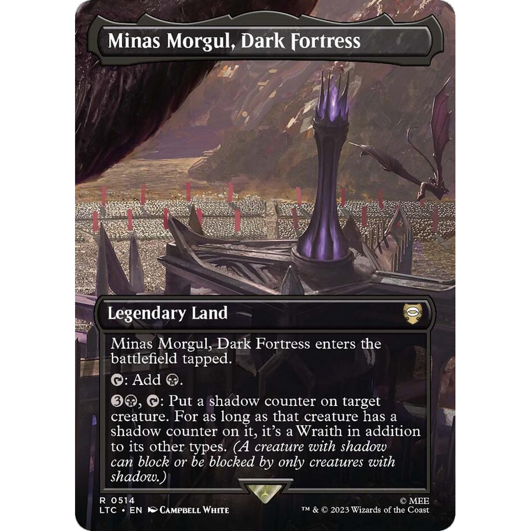 Minas Morgul, Dark Fortress (LTC-514) - Tales of Middle-earth Commander (Borderless)