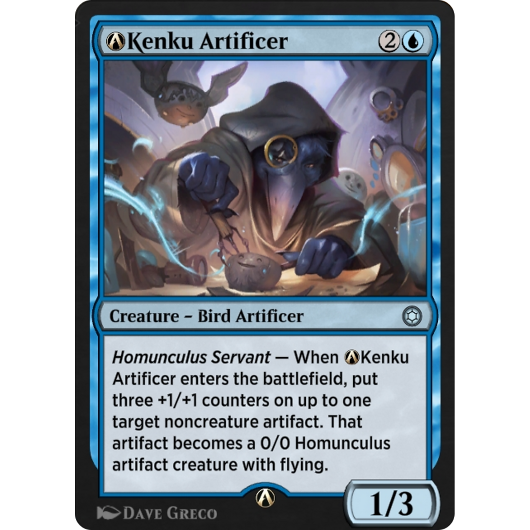 A-Kenku Artificer (HBG-A-125) - Alchemy Horizons: Baldur's Gate