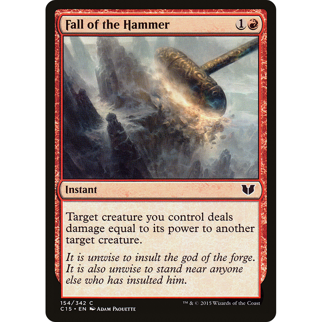Fall of the Hammer (C15-154) - Commander 2015