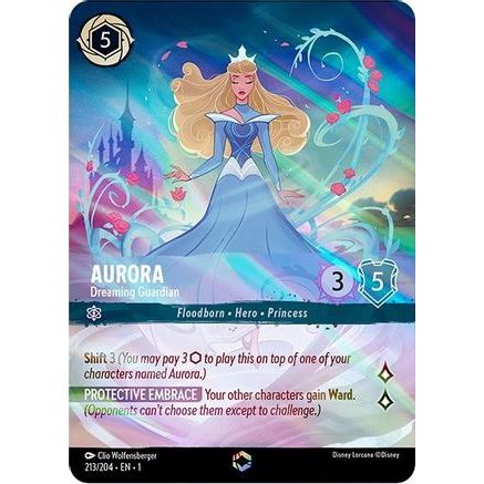 Aurora - Dreaming Guardian (Enchanted) (213/204) - The First Chapter Holofoil