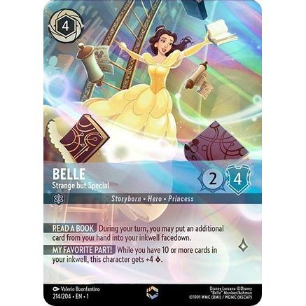 Belle - Strange but Special (Enchanted) (214/204) - The First Chapter Holofoil