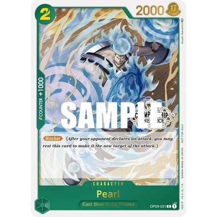 Pearl (Store Championship Participation Pack Vol. 2) (OP03-031) - One Piece Promotion Cards Foil