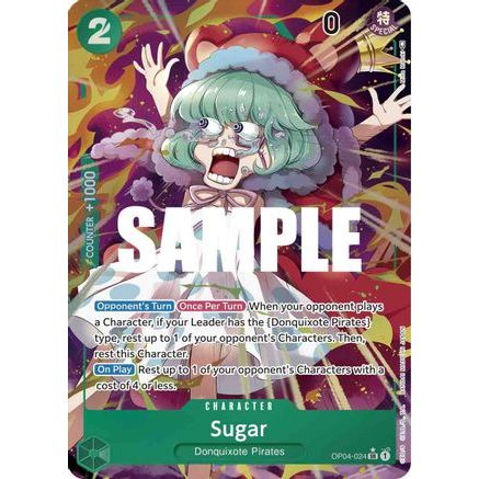 Sugar (Alternate Art) (OP04-024) - Kingdoms of Intrigue Foil