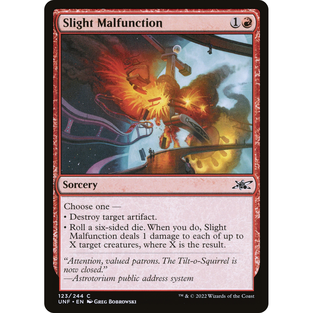 Slight Malfunction (UNF-123) - Unfinity