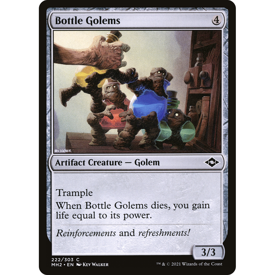 Bottle Golems (MH2-222) - Modern Horizons 2 Foil