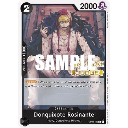 Donquixote Rosinante (Judge Pack Vol. 2) (OP02-108) - One Piece Promotion Cards Foil