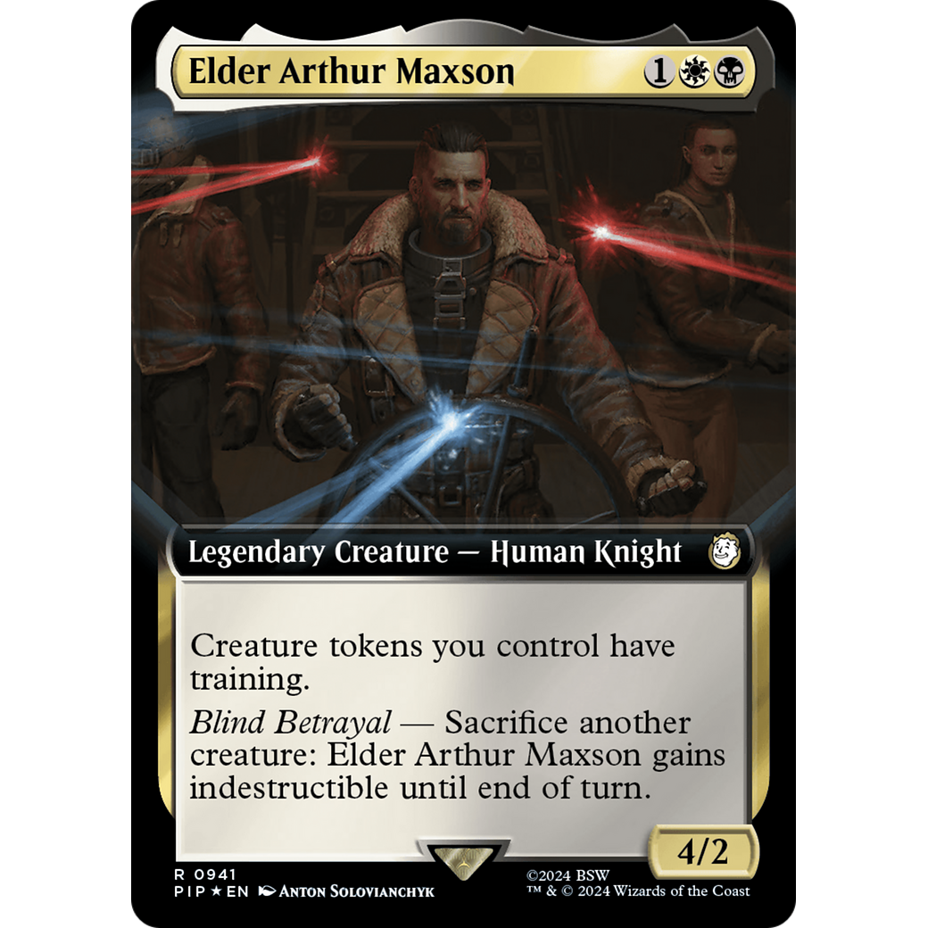 Elder Arthur Maxson (PIP-941) - Fallout: (Extended Art) Foil