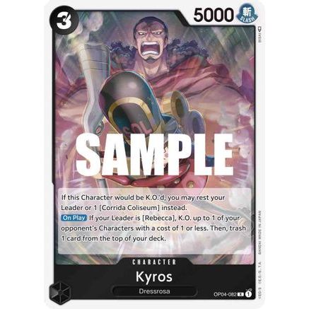 Kyros (OP04-082) - Kingdoms of Intrigue Foil
