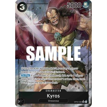 Kyros (Alternate Art) (OP04-082) - Kingdoms of Intrigue Foil