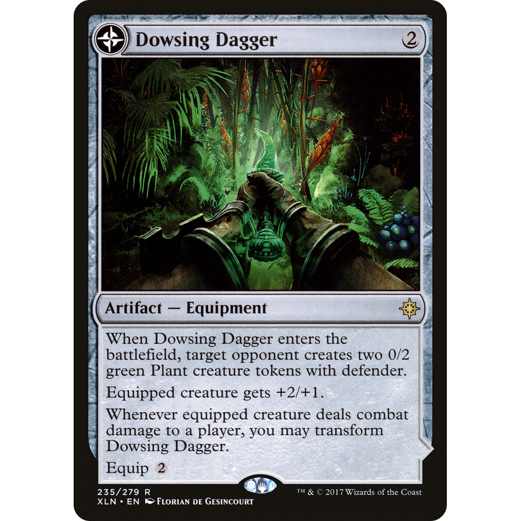 Dowsing Dagger (XLN-235) - Ixalan: (compasslanddfc) Foil