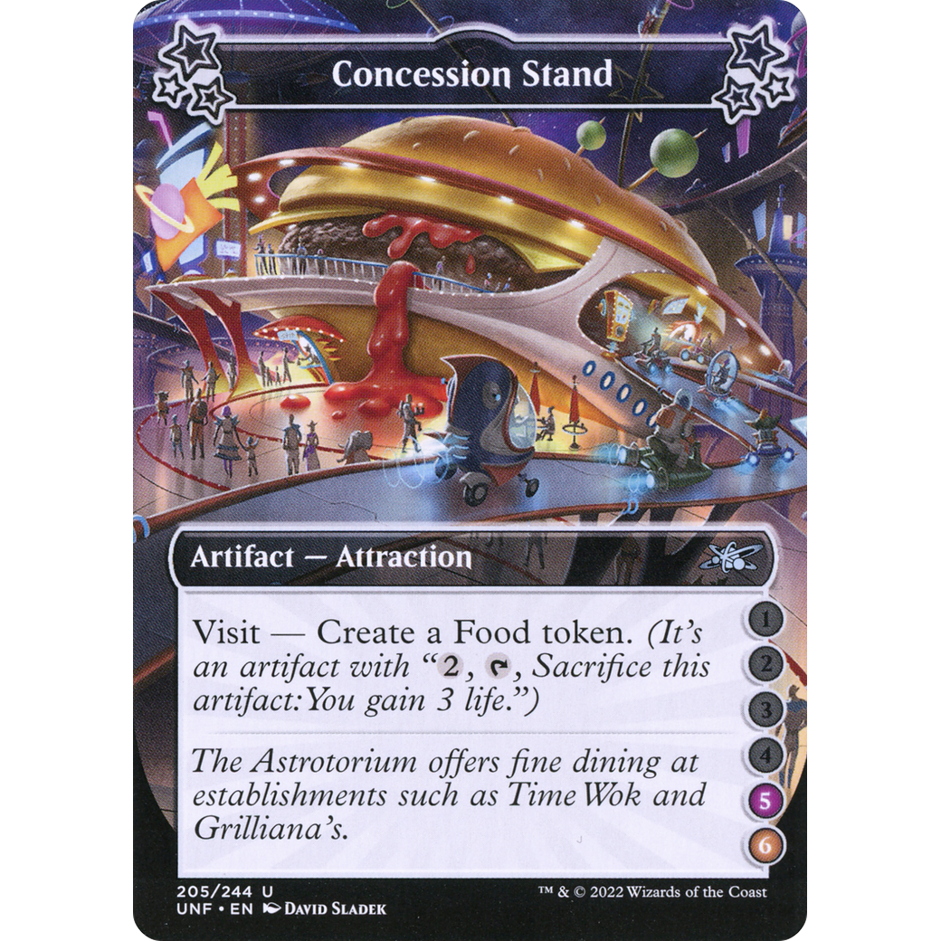 Concession Stand (5-6) (UNF-205) - Unfinity Foil