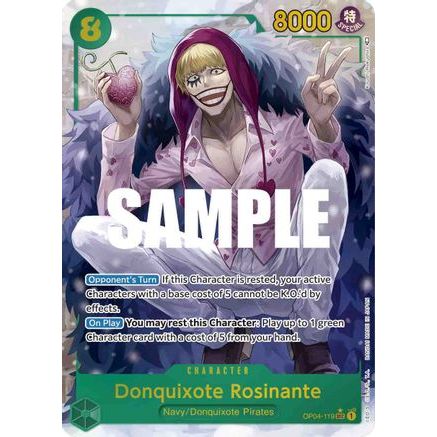 Donquixote Rosinante (Alternate Art) (OP04-119) - Kingdoms of Intrigue Foil