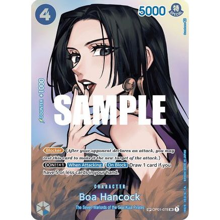 Boa Hancock (SP) (OP01-078) - Kingdoms of Intrigue Foil