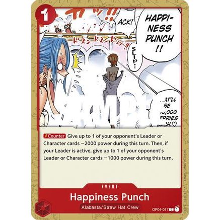 Happiness Punch (OP04-017) - Kingdoms of Intrigue