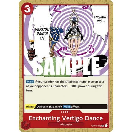 Enchanting Vertigo Dance (OP04-018) - Kingdoms of Intrigue