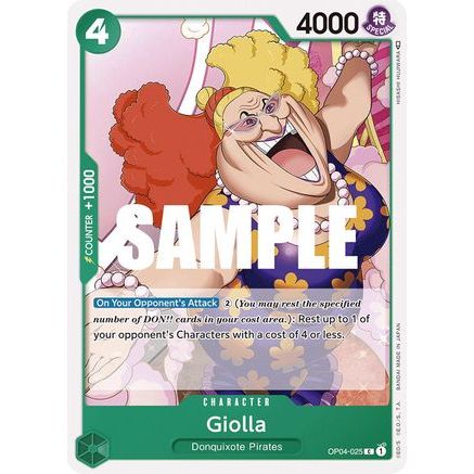 Giolla (OP04-025) - Kingdoms of Intrigue