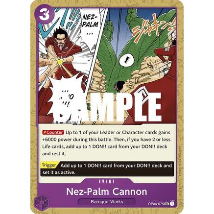 Nez-Palm Cannon (OP04-075) - Kingdoms of Intrigue