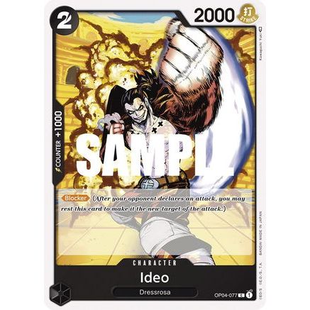 Ideo (OP04-077) - Kingdoms of Intrigue
