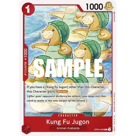 Kung Fu Jugon (OP04-005) - Kingdoms of Intrigue Pre-Release Cards
